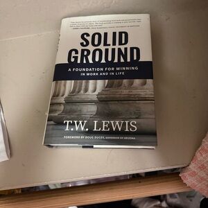 Solid Ground Book - Black and White
